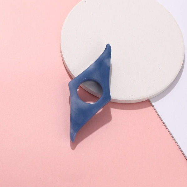 2 Stk Thumb Book Support Bog Side Holder BLÅ Blue