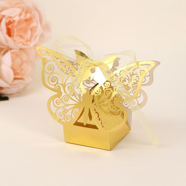 50 kpl Lahjarasiat Candy Chocolate Box PUNAINEN PUNAINEN Red