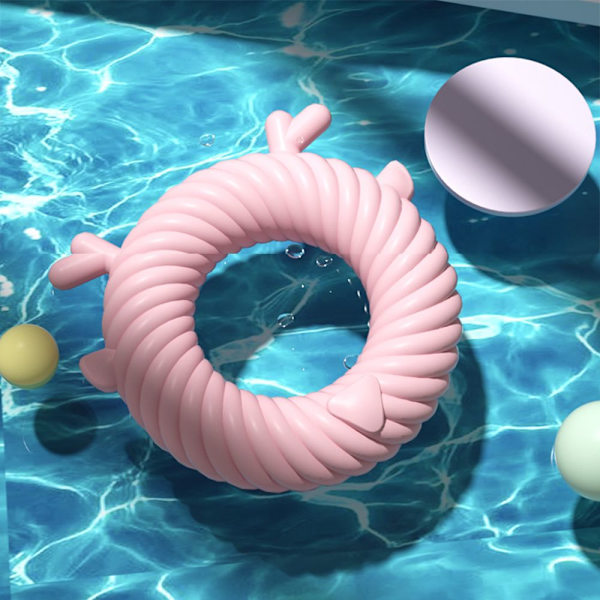 Hundtugg leksaker Rådjur Circle Shape Tandrengöring blå
