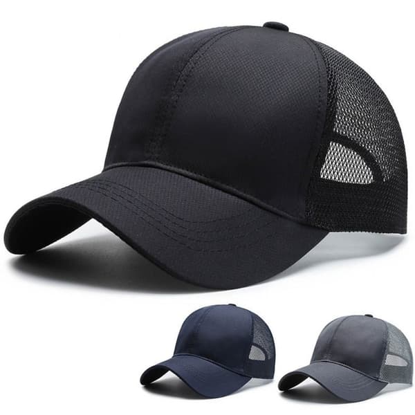 Mesh baseball-hatut Juoksuhattu HARMAA grey