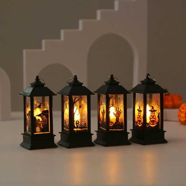 Halloween LED-valot linnan koristevalaisin STYLE 5 STYLE 5 Style 5