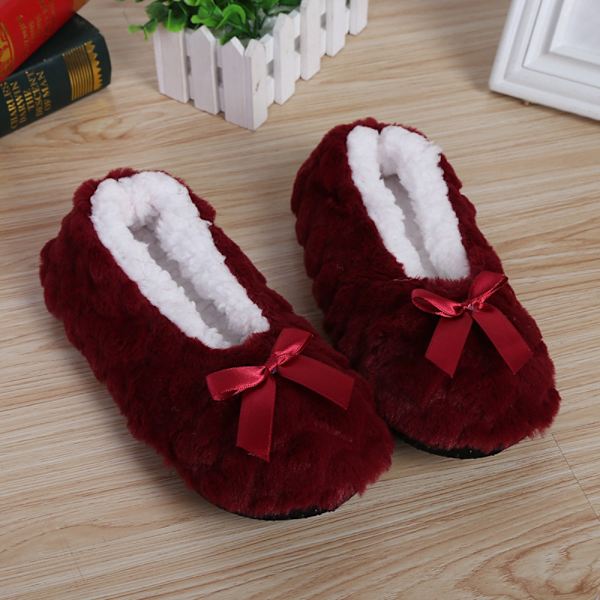 Home House Slipper Indoor Home Home Tossut ROSE RED Rose Red