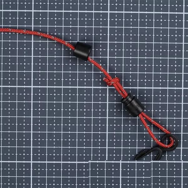 9 stk. Tactical Cord Lock Toggle Stopper Toggle Clip