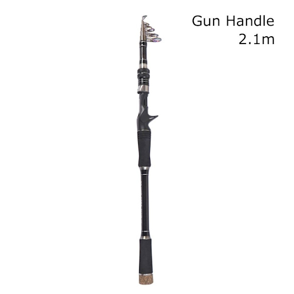 Teleskooppinen onkivapa Stream käsitanko 2.1MGUN HANDLE GUN 2.1mGun handle