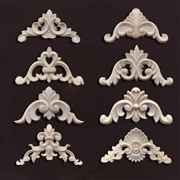 Träsnidade hantverk Träfigurer Hantverk 3 3 3