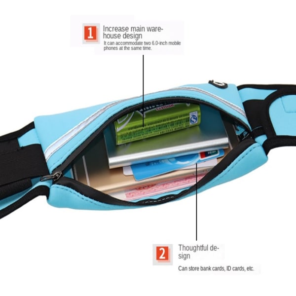 Bum Bag Sport vyötärölaukut SKY BLUE Sky Blue