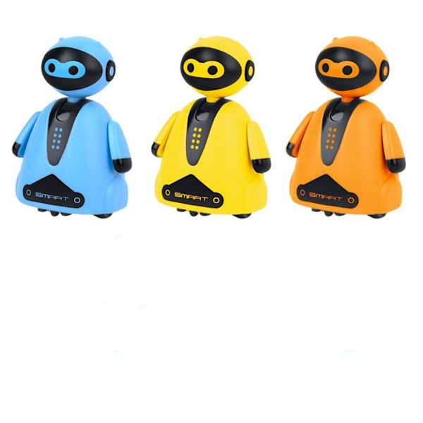 Elektrisk induktiv robotlegetøj Originalelektrisk robot ORANGE orange