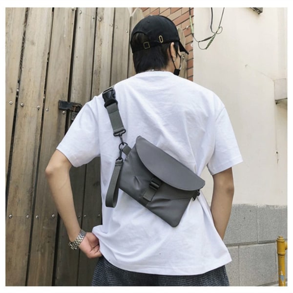 Skuldertasker Brysttaske SORT black