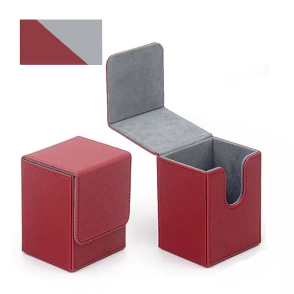 Spil MTG Samlekort Holder Deck Box RØD RØD Red