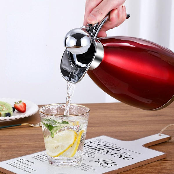 Termisk flaske Varmtvannsflaske RØD 1,5L Red 1.5L