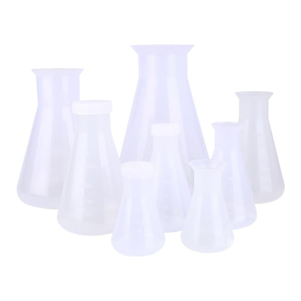 2stk Labbeger Graduated Beger Conical Flask