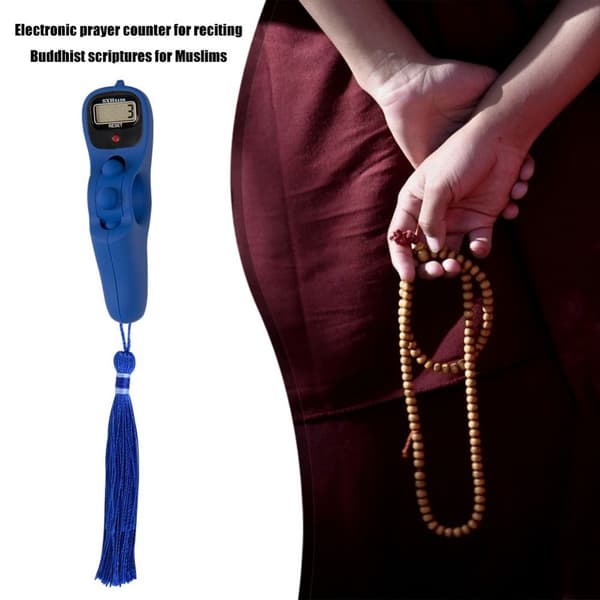 Elektronikk Digital Counter Rosary Beads Timer 10 10 10