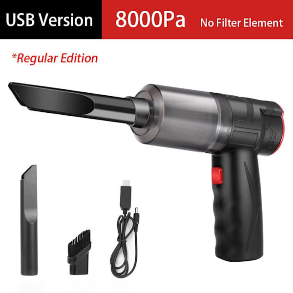 Trådløs støvsuger luftblåser USB VERSJON-REGULÆR USB USB Version-Regular