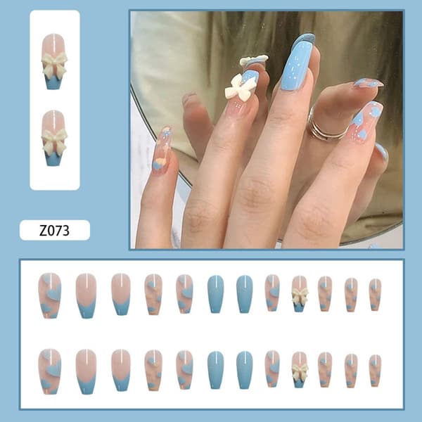 24st False Nail Full Cover W208