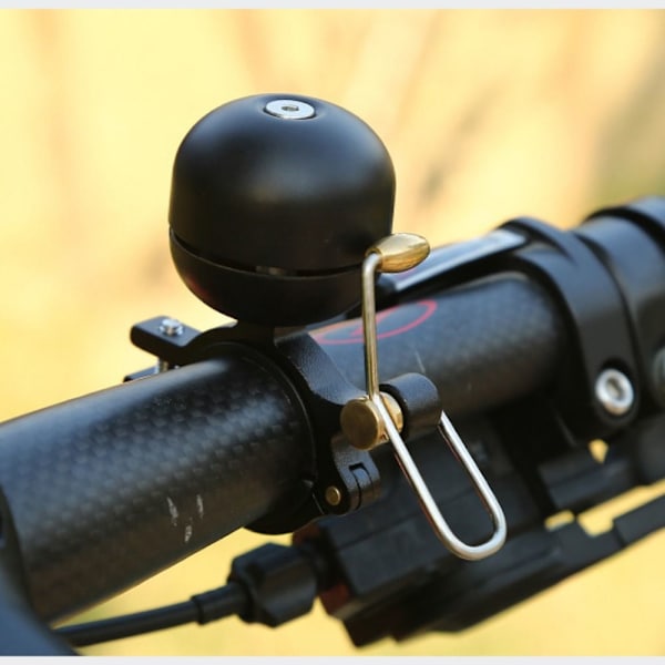 Bike Bell Retro Bells MUSTA black