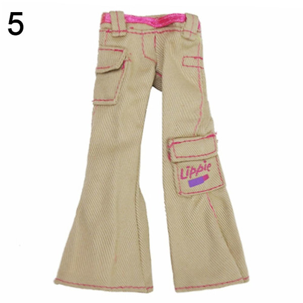 Floral Jeans Nahkahousut 5 5 5