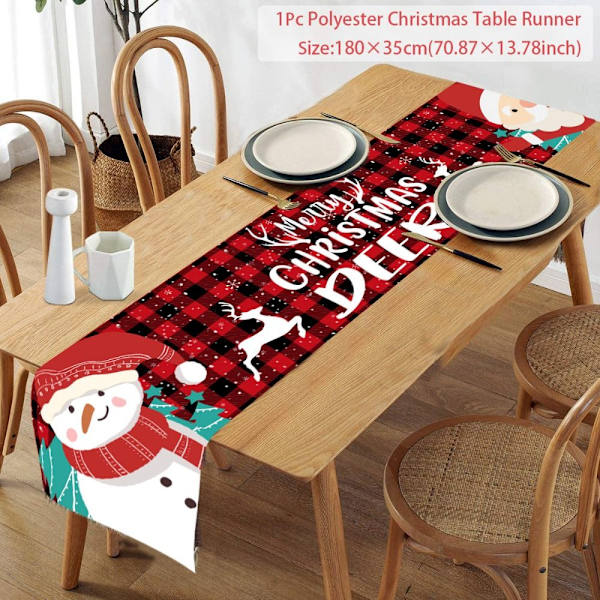 Juleduk Xmas Table Runner 7 7 7