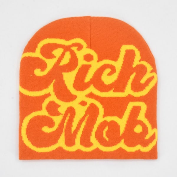 Hip Hop Cap Strikkede Huer ORANGE orange