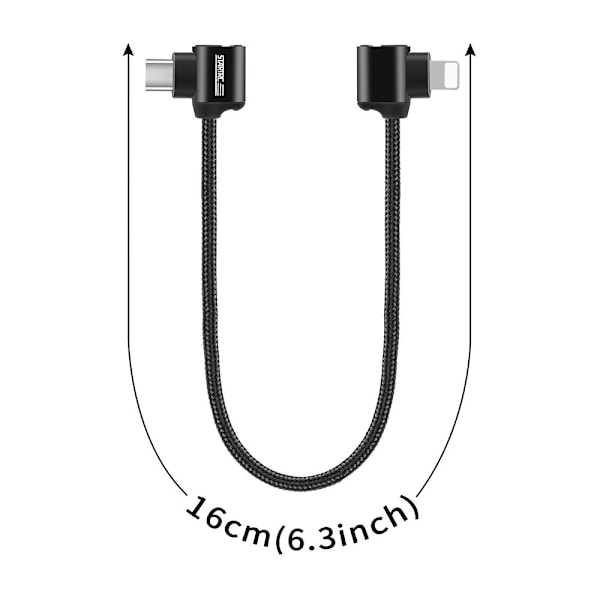 16CM fjärrkontroll datakabel för DJI Mini 3 PRO/2/SE/Air 2/2S