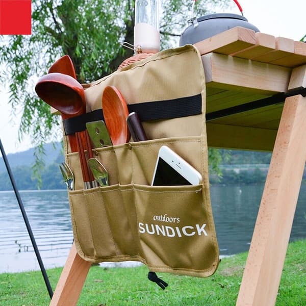 Oppbevaringspose for utendørs servise, camping piknik oppbevaringspose TRIANGLE Triangle S