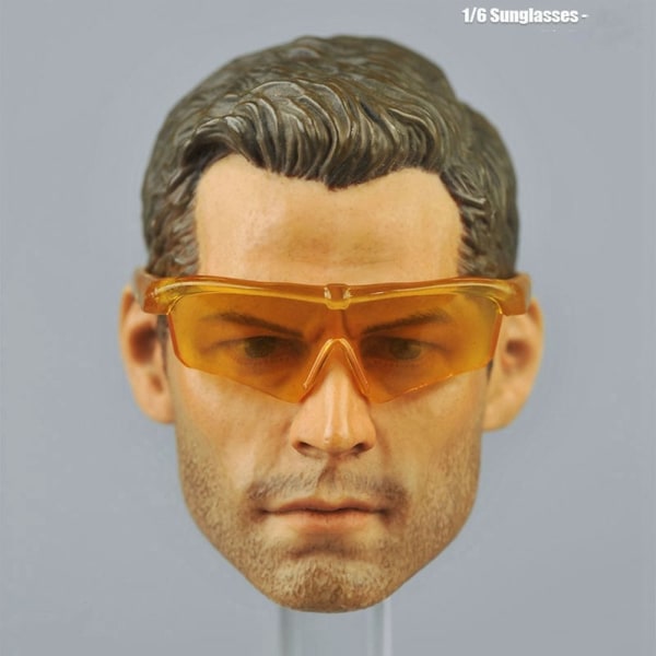 1/6 Soldat Doll Glasögon Hane/Kvinna Docka Glasögon ORANGE Orange