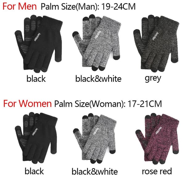 Varme Handsker Ridehandsker SORT TIL MÆND TIL MÆND black For Men-For Men