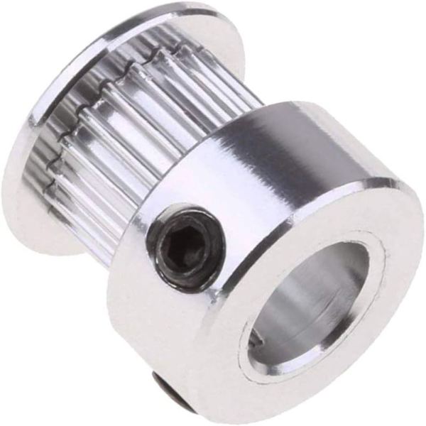 10 stk GT2 Remskive 20 Tænder 8mm boring til 6mm Bredde
