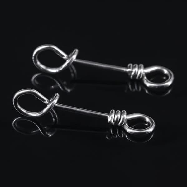50 Stk Fiskestik Solid Ringe 22MM 22MM 22mm