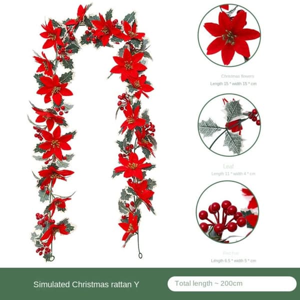 Juleblomster Vindekorationer Blomster D D D