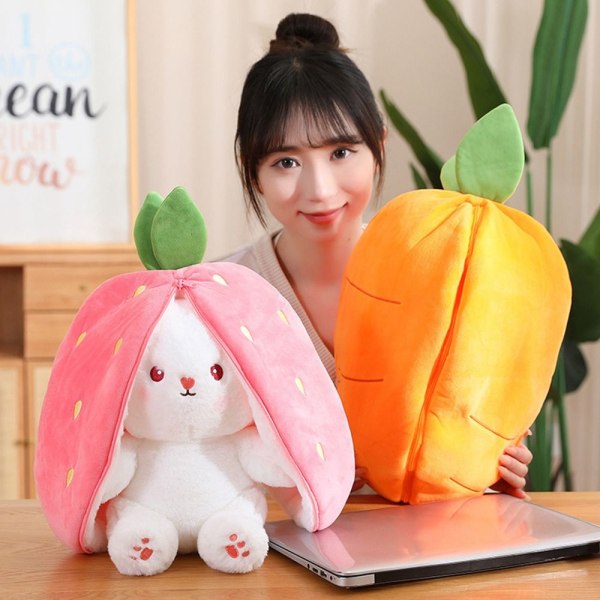 Bunny Carrot Pehmolelut Mansikka Tyyny SCARROT BUNNY CARROT sCarrot Bunny