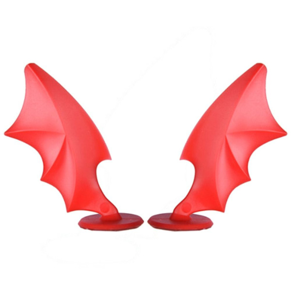 2 kpl kypärän koristelu Angel Devil Wings -tarrat RED DEVIL red devil wings-devil wings