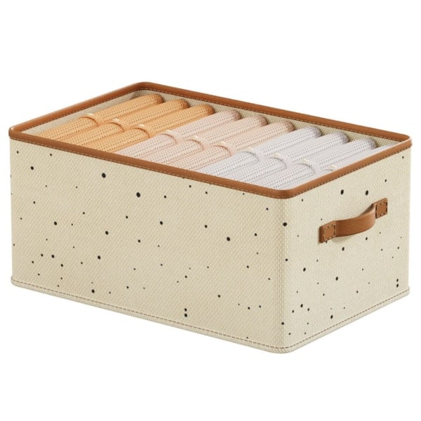 Klädförvaringslåda Underkläder Förvaringslåda BEIGE Beige