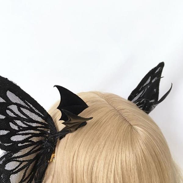 Bat Wing HairClip Halloween-hårnåle STIL 1 STIL 1 Style 1