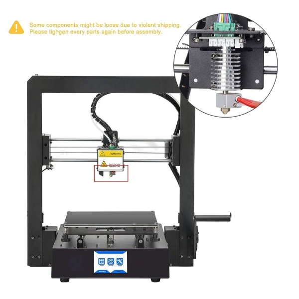 3D Print Hotend Anycubics I3 Mega Hotend 12V