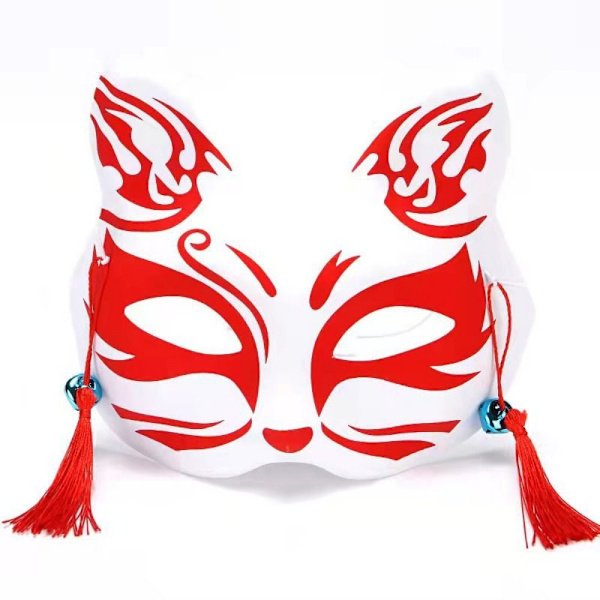 2 kpl Anime Foxes Mask Party Rekvisiitta 12 12