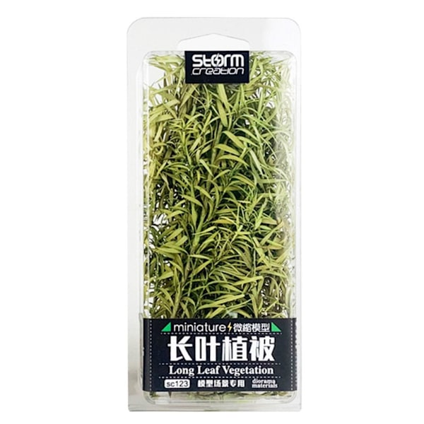 1 æske Miniature Siv Langbladsgræsklynge GRØN green