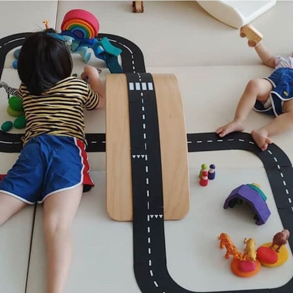 Liikennelelusarja Set Puzzle Roadway 24 KPL 24 KPL 24PCS