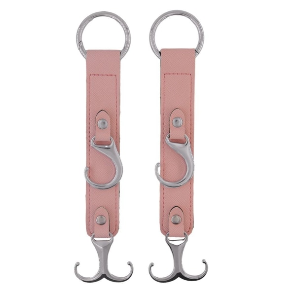 Bil Nakkestøtte Krog Sæde Ryg Organizer PINK Pink