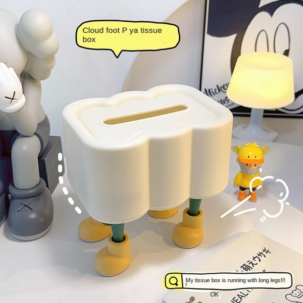 Tissue Box Papir Servietholder GRÅ grey