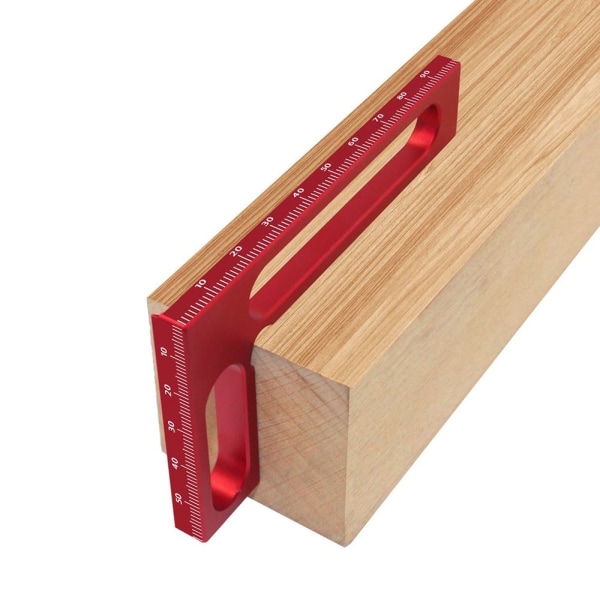 Puuntyöstöviivain Oikeakulmainen viivain 160mm 160MM