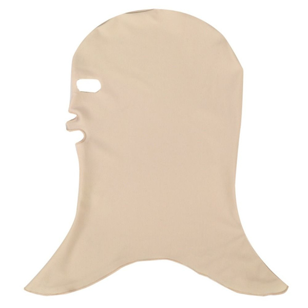 Swim Cap Facekini Mask VALKOINEN White