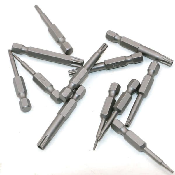 Torx Skruetrækker Bits Blommeblomst Bits hult batchhoved 11pcs-75mm