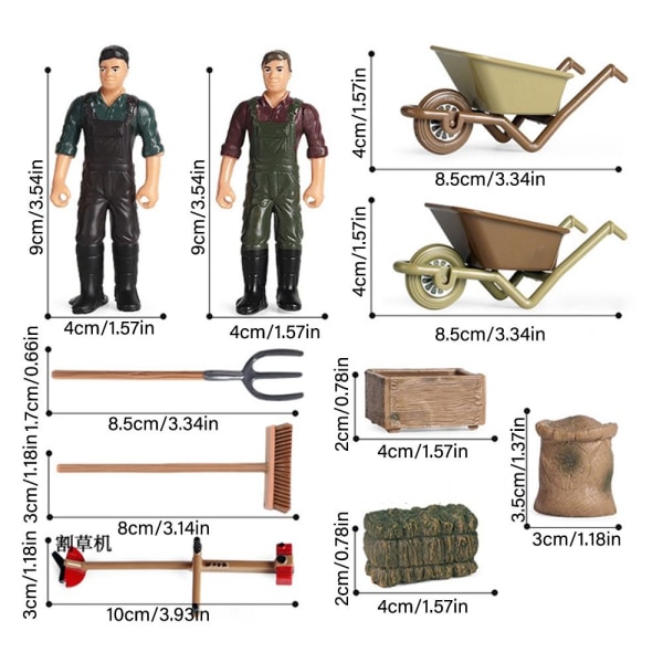 Artificiell förarmodell Simuleringsgårdstillbehör 2 2 2