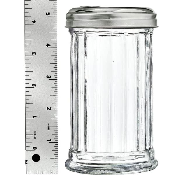 Sukkerhældedispenser Rustfrit stål krydderiflaskespreder