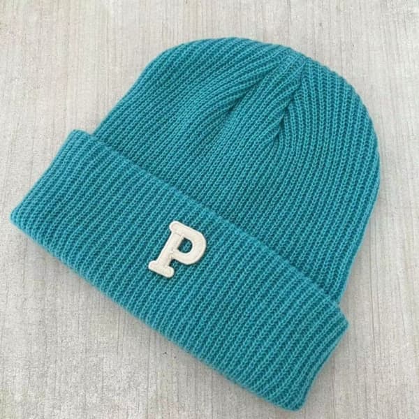 Fleece Varm stickad mössa cap mössa GRÖN green