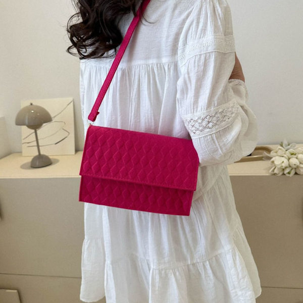 Crossbody taske Firkantet taske SORT black