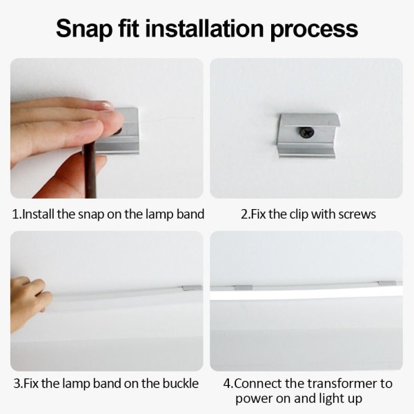 Led Light Strip Conduit Line Light FARVE 2 FARVE 2 Color 2