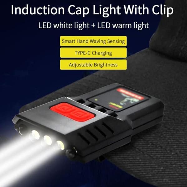 Päälampun cap Light LED-päätaskulamppu