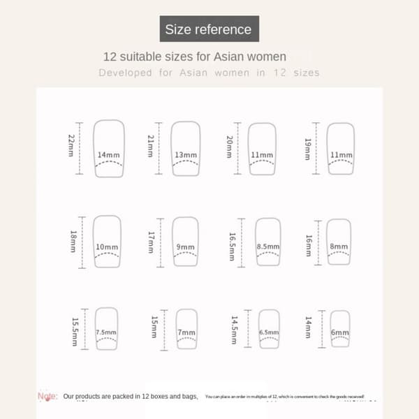 24st False Nails Long Square W519 W519 W519
