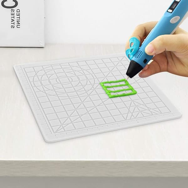 3D Pennematte 3D Utskriftsmatte HVIT white